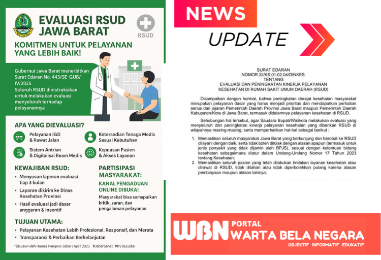 Gubernur Jabar Larang RSUD Tolak dan Tahan Pasien Karena Alasan BPJS