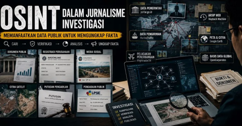 Mengenal OSINT: Senjata Baru Jurnalisme Investigasi di Era Digital